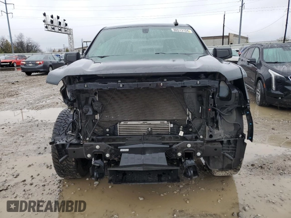 2021 GMC Sierra 1500 with VIN 1GTP9GEK7MZ421268, listed as a Copart auction lot 80513124 with 71,234 mi miles and Salvage Title. Bid and sale history available at DreamBid. Image 5.