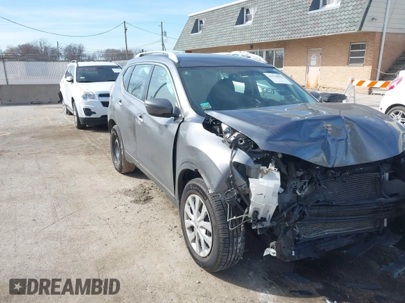 2016 Nissan Rogue SV with VIN 5N1AT2MT4GC880023, listed as a IAAI auction lot 41770822 with 174,843 mi miles. Bid and sale history available at carsss.com. Image 1.
