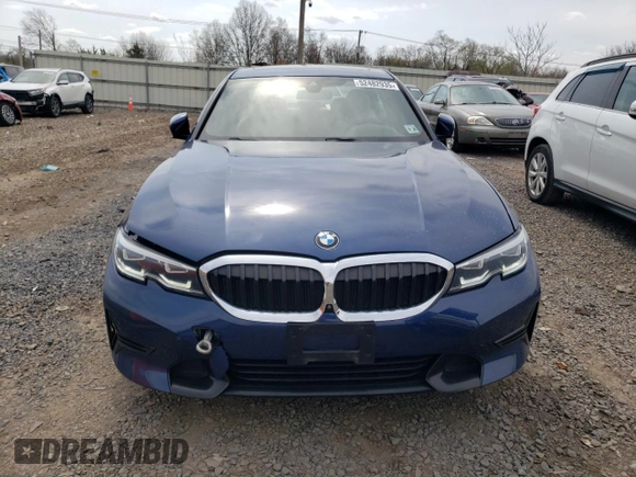 2021 BMW 3 Series 330i xDrive with VIN 3MW5R7J03M8B90260, listed as a Copart auction lot 52482935 with 31,373 mi miles and Salvage Title. Bid and sale history available at DreamBid. Image 5.