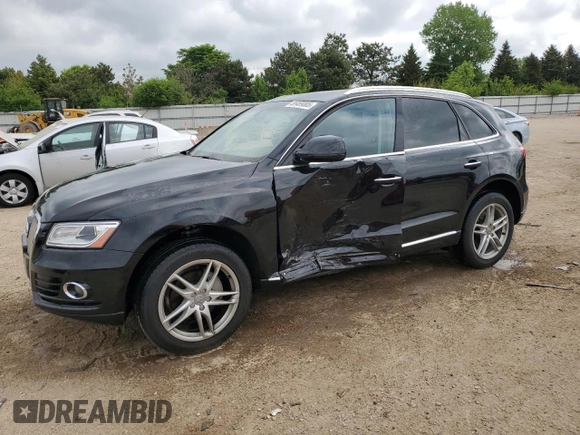 2016 Audi Q5 Premium Plus with VIN WA1L2AFP2GA138641, listed as a Copart auction lot 56469005 with 78,070 mi miles and Salvage title. Bid and sale history available at DreamBid. Image 1.