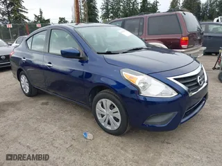 2019 Nissan Versa Sedan SV with VIN 3N1CN7AP9KL881454, listed as a IAAI auction lot 41911729 with 47,903 mi miles. Bid and sale history available at carsss.com. Image 1.