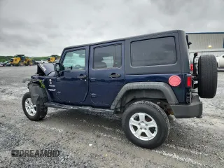 2013 Jeep Wrangler Unlimited Sport z VIN 1C4BJWDG9DL509685, wystawiony jako Copart lot #58521415 z przebiegiem 254 452 mil mil oraz Szkoda całkowita • Salvage title. Historia ofert i sprzedaży dostępna na DreamBid. Obrazek 2.