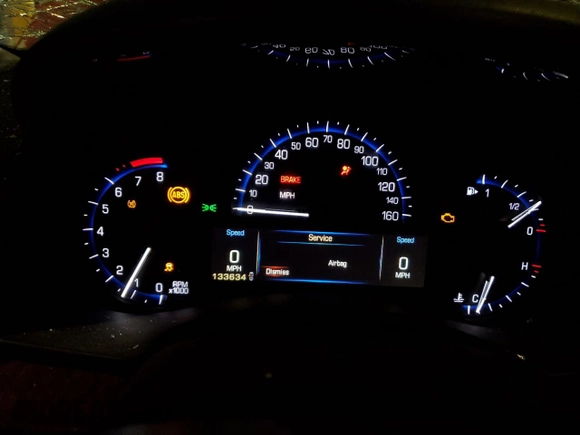 2013 Cadillac ATS Luxury z VIN 1G6AB5SAXD0136503, wystawiony jako Copart lot #48175855 z przebiegiem 133 634 mil mil oraz Szkoda całkowita • Salvage title. Historia ofert i sprzedaży dostępna na DreamBid. Obrazek 9.