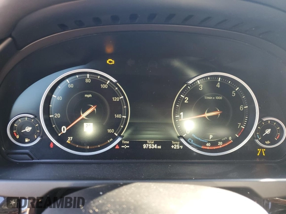 2016 BMW X6 xDrive50i with VIN 5UXKU6C53G0R34489, listed as a Copart auction lot 41862014 with 97,534 mi miles. Bid and sale history available at carsss.com. Image 9.
