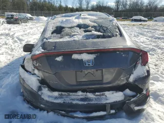 2016 Honda Civic Coupe Touring with VIN 2HGFC3B90GH355630, listed as a Copart auction lot 41337525 with 135,590 mi miles and Clean Title. Bid and sale history available at carsss.com. Image 6.