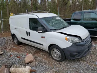 2015 Ram ProMaster City Cargo Tradesman with VIN ZFBERFAT5F6A72377, listed as a Copart auction lot 49512234 with 106,773 mi miles and Salvage Title. Bid and sale history available at carsss.com. Image 4.