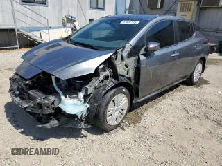 2023 Nissan LEAF S z VIN 1N4AZ1BV5PC556196, wystawiony jako Copart lot #57634115 z przebiegiem 30 747 mil mil oraz Szkoda całkowita • Salvage title. Historia ofert i sprzedaży dostępna na DreamBid. Obrazek 1.
