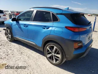2020 Hyundai Kona Limited with VIN KM8K33A56LU405994, listed as a Copart auction lot 81983334 with 32,907 mi miles and Salvage Title. Bid and sale history available at carsss.com. Image 2.