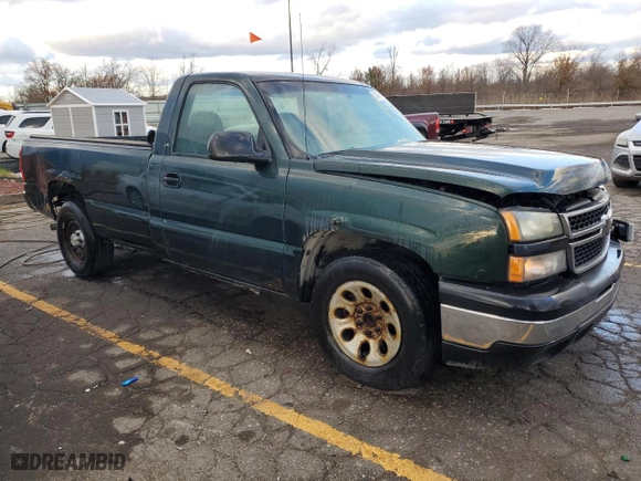 2007 Chevrolet Silverado 1500 Classic Work Truck with VIN 1GCEC14X17Z154443, listed as a Copart auction lot 80267964 with 203,790 mi miles and Clean Title. Bid and sale history available at carsss.com. Image 4.