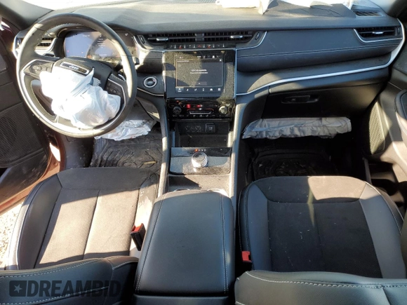 2024 Jeep Grand Cherokee Altitude X with VIN 1C4RJHAG3RC166409, listed as a Copart auction lot 87706675 with 6,441 mi miles and Salvage title. Bid and sale history available at DreamBid. Image 8.