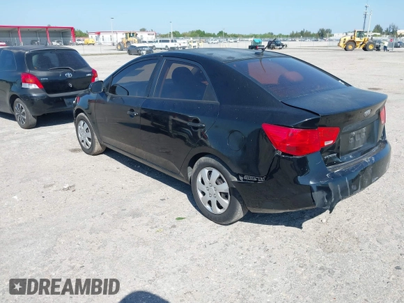 2012 Kia Forte EX with VIN KNAFU4A22C5493299, listed as a IAAI auction lot 41784831 with 218,479 mi miles. Bid and sale history available at carsss.com. Image 3.