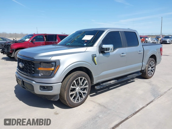 2024 Ford F-150 with VIN 1FTFW2K52RKD40023, listed as a IAAI auction lot 41731516 with 8,781 mi miles and . Bid and sale history available at DreamBid. Image 18.