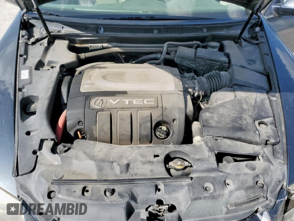 2007 Acura RL Tech Pkg with VIN JH4KB16647C002359, listed as a Copart auction lot 49576285 with 0 mi miles and Salvage Title. Bid and sale history available at carsss.com. Image 12.