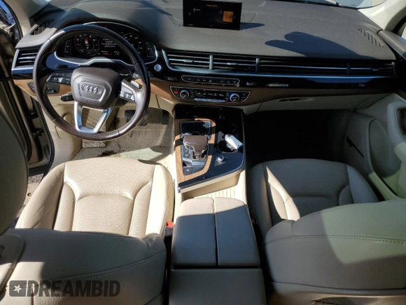 2017 Audi Q7 Premium Plus with VIN WA1LAAF73HD012839, listed as a Copart auction lot 51240635 with 100,628 mi miles and Clean Title. Bid and sale history available at carsss.com. Image 8.