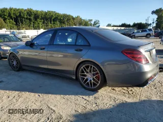 2020 Mercedes-Benz S 63 AMG with VIN WDDUG8JB2LA516912, listed as a Copart auction lot 74954834 with Not Provided miles and Salvage Title. Bid and sale history available at DreamBid. Image 2.