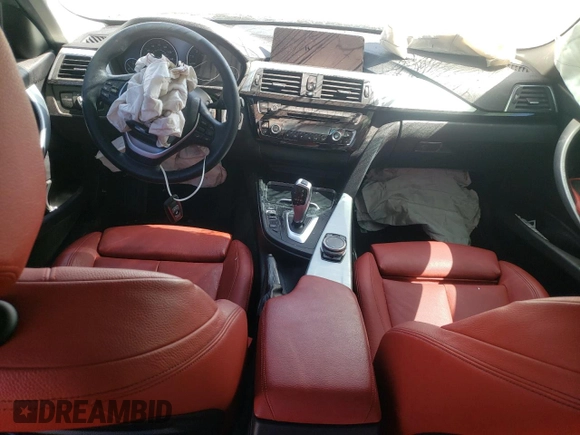2016 BMW 3 Series 320i xDrive with VIN WBA8A3C54GK690467, listed as a Copart auction lot 61467414 with Not Provided miles and Salvage Title. Bid and sale history available at DreamBid. Image 8.