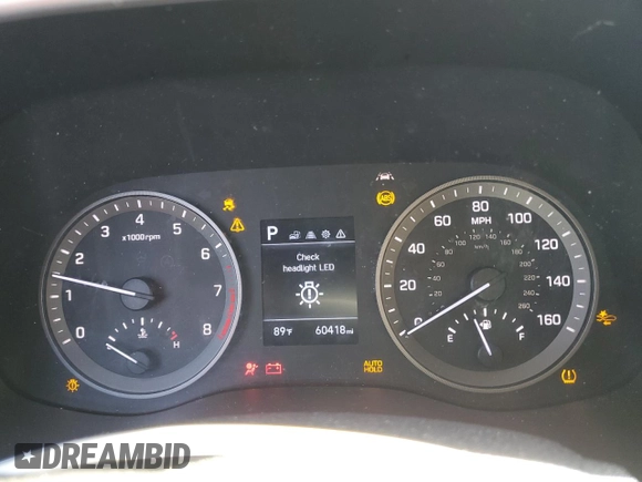 2019 Hyundai Tucson Sport with VIN KM8J33AL4KU888264, listed as a Copart auction lot 46300995 with 60,418 mi miles and Clean Title. Bid and sale history available at carsss.com. Image 9.