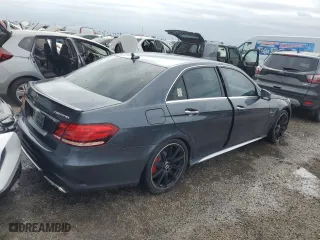 2014 Mercedes-Benz E-Class E 63 AMG S-Model with VIN WDDHF7GB5EB032039, listed as a Copart auction lot 74464924 with 0 mi miles and Salvage Title. Bid and sale history available at carsss.com. Image 3.