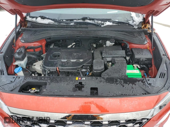 2019 Hyundai Santa Fe Limited with VIN 5NMS5CADXKH066099, listed as a Copart auction lot 43580965 with 80,414 mi miles and Salvage Title. Bid and sale history available at carsss.com. Image 12.