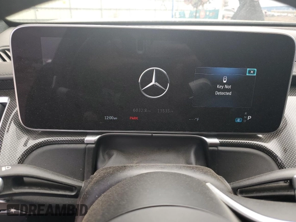 2021 Mercedes-Benz S 580 with VIN W1K6G7GB6MA042104, listed as a Copart auction lot 49778905 with 13,535 mi miles and Salvage Title. Bid and sale history available at DreamBid. Image 9.