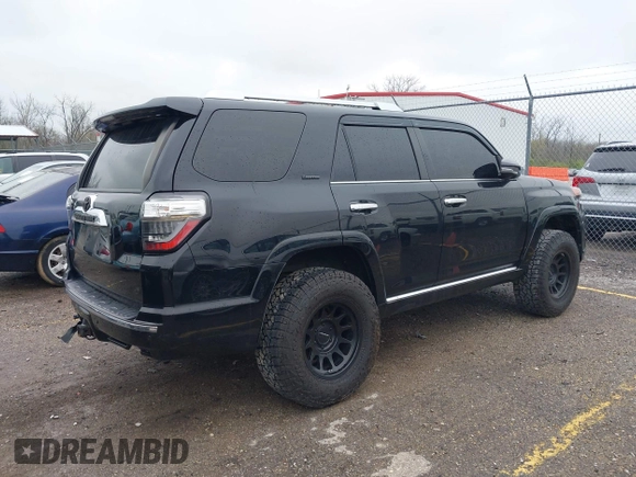 2016 Toyota 4Runner Limited with VIN JTEBU5JR4G5285172, listed as a IAAI auction lot 41875123 with 122,347 mi miles and . Bid and sale history available at DreamBid. Image 4.
