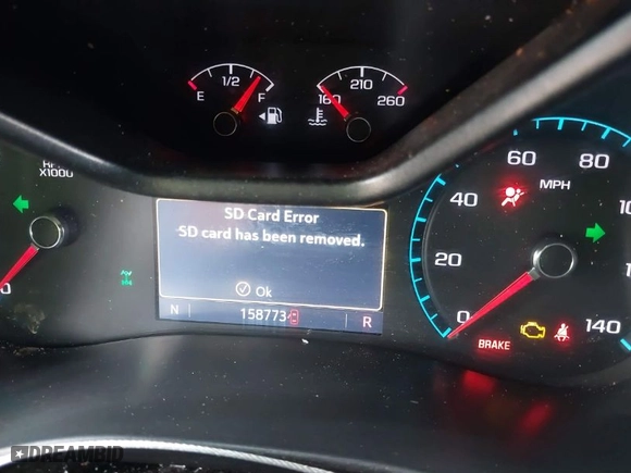 2019 Chevrolet Colorado 4WD Z71 with VIN 1GCGTDEN2K1134619, listed as a IAAI auction lot 41803376 with 158,773 mi miles. Bid and sale history available at carsss.com. Image 15.
