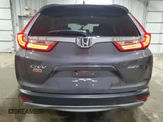 2019 Honda CR-V EX with VIN 7FARW2H58KE013377, listed as a Copart auction lot 46829085 with 85,300 mi miles and Salvage Title. Bid and sale history available at DreamBid. Image 6.