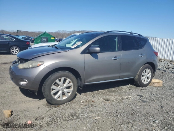 2011 Nissan Murano SV with VIN JN8AZ1MW2BW161887, listed as a Copart auction lot 52166935 with 135,818 mi miles and Clean Title. Bid and sale history available at carsss.com. Image 1.