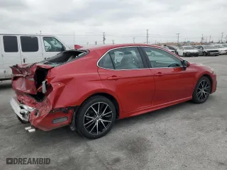 2021 Toyota Camry SE Nightshade with VIN 4T1G11AK6MU449033, listed as a Copart auction lot 54530485 with 40,993 mi miles and Salvage Title. Bid and sale history available at carsss.com. Image 3.