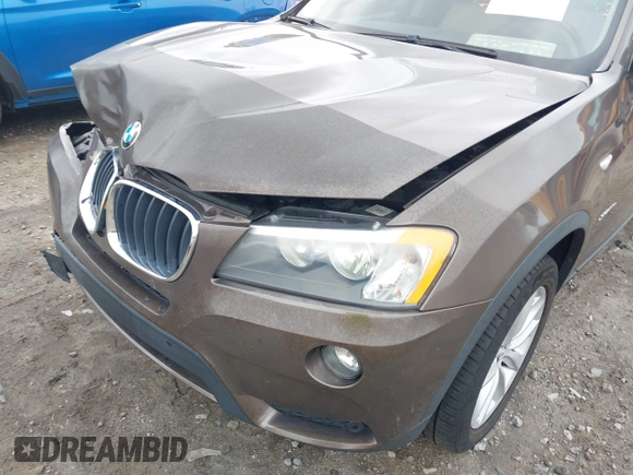 2013 BMW X3 xDrive28i with VIN 5UXWX9C50DLK59656, listed as a IAAI auction lot 41899196 with 130,417 mi miles. Bid and sale history available at carsss.com. Image 19.