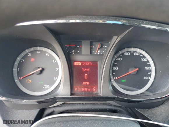 2013 GMC Terrain SLE with VIN 2GKALMEK2D6303778, listed as a Copart auction lot 41842575 with 119,879 mi miles and Salvage Title. Bid and sale history available at carsss.com. Image 9.