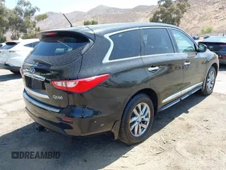 2014 Infiniti QX60 z VIN 5N1AL0MM9EC512298, wystawiony jako IAAI lot #42818328 z przebiegiem 114 427 mil mil oraz . Historia ofert i sprzedaży dostępna na DreamBid. Obrazek 4.