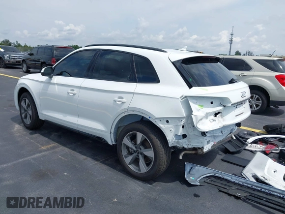 2025 Audi Q5 Premium с VIN WA1ABAFY3S2050913, выставлен на аукционе IAAI как лот 42403495 с пробегом 1 673 миль миль и . История ставок и продаж доступна на DreamBid. Изображение 3.
