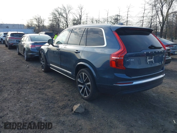 2024 Volvo XC90 Ultimate Bright Theme with VIN YV4062PF9R1168910, listed as a IAAI auction lot 41705141 with 13,149 mi miles. Bid and sale history available at carsss.com. Image 3.