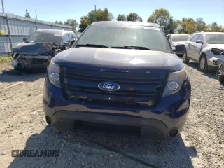 2015 Ford Utility Police Interceptor with VIN 1FM5K8AR7FGB20028, listed as a Copart auction lot 75304944 with 154,195 mi miles and Clean Title. Bid and sale history available at carsss.com. Image 5.