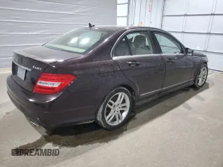 2012 Mercedes-Benz C 300 Sport with VIN WDDGF8BB3CR230244, listed as a Copart auction lot 47046855 with 112,648 mi miles and Salvage Title. Bid and sale history available at DreamBid. Image 3.