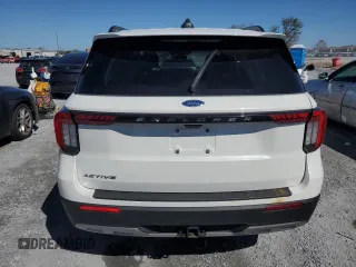 2025 Ford Explorer Active with VIN 1FMUK7DH7SGA38500, listed as a Copart auction lot 48053885 with Not Provided miles and Non Repairable. Bid and sale history available at carsss.com. Image 6.
