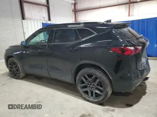 2022 Chevrolet Blazer LT with VIN 3GNKBJRS6NS136525, listed as a Copart auction lot 87189004 with 55,401 mi miles and Salvage title. Bid and sale history available at DreamBid. Image 2.