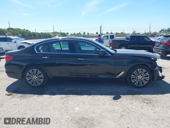 2017 BMW 5 Series 540i with VIN WBAJE5C3XHG915544, listed as a IAAI auction lot 41741911 with 89,602 mi miles and . Bid and sale history available at carsss.com. Image 14.