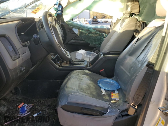 2020 Chevrolet Colorado 2WD Work Truck with VIN 1GCGSBEN8L1152616, listed as a Copart auction lot 88344685 with Not provided miles and Salvage title. Bid and sale history available at DreamBid. Image 7.