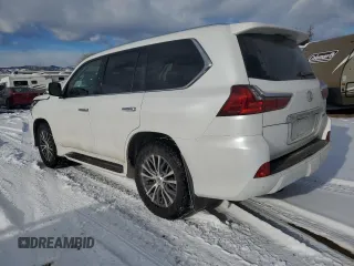2018 Lexus LX with VIN JTJHY7AX5J4271921, listed as a Copart auction lot 89255595 with 74,825 mi miles and Salvage Title. Bid and sale history available at carsss.com. Image 2.