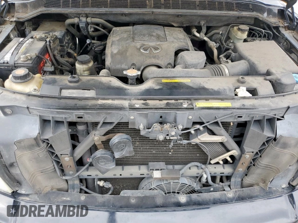 2008 Infiniti QX56 with VIN 5N3AA08DX8N901600, listed as a Copart auction lot 58973525 with 321,103 mi miles and Salvage title. Bid and sale history available at DreamBid. Image 12.
