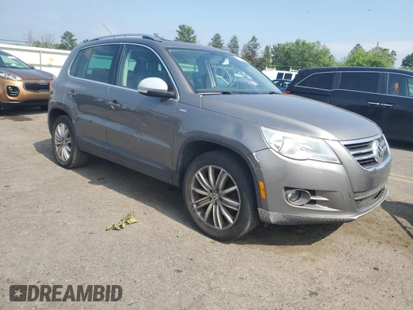 2010 Volkswagen Tiguan S with VIN WVGBV7AX5AW529484, listed as a Copart auction lot 62807895 with 135,197 mi miles and Salvage title. Bid and sale history available at DreamBid. Image 4.