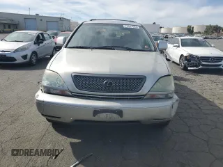 2001 Lexus RX 300 with VIN JTJHF10U410214188, listed as a Copart auction lot 75547664 with 217,418 mi miles and Salvage Title. Bid and sale history available at carsss.com. Image 5.