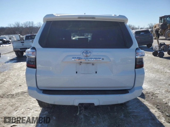 2018 Toyota 4Runner SR5 with VIN JTEBU5JR7J5571251, listed as a Copart auction lot 87005284 with 162,986 mi miles and Salvage Title. Bid and sale history available at carsss.com. Image 6.
