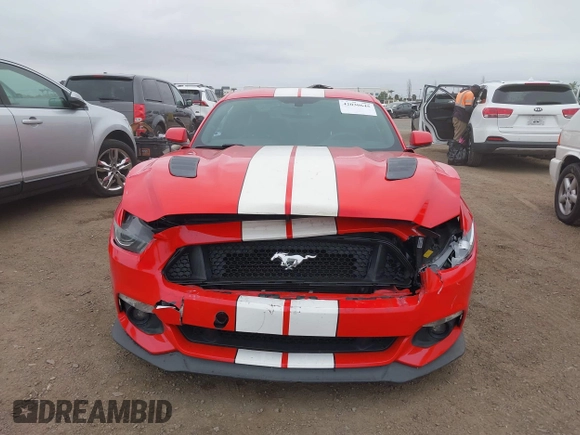 2017 Ford Mustang GT with VIN 1FA6P8CF6H5210482, listed as a IAAI auction lot 42030645 with Not Provided miles and . Bid and sale history available at carsss.com. Image 12.