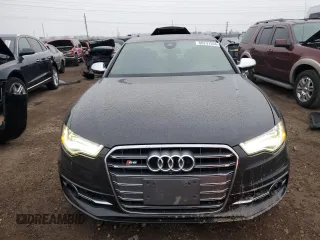 2013 Audi S6 Prestige with VIN WAUJ2AFC8DN121225, listed as a Copart auction lot 80797594 with 126,532 mi miles and Salvage Title. Bid and sale history available at carsss.com. Image 5.