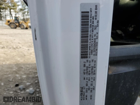 2017 Ram ProMaster Cargo with VIN 3C6TRVDG5HE549193, listed as a Copart auction lot 47240215 with 164,946 mi miles and Salvage Title. Bid and sale history available at carsss.com. Image 13.