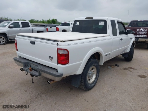 2002 Ford Ranger XL Fleet with VIN 1FTYR44U42PA71449, listed as a IAAI auction lot 41943200 with 212,180 mi miles. Bid and sale history available at carsss.com. Image 4.