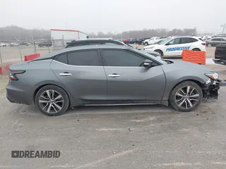 2019 Nissan Maxima SV with VIN 1N4AA6AV2KC364328, listed as a IAAI auction lot 41509374 with 55,514 mi miles. Bid and sale history available at carsss.com. Image 13.